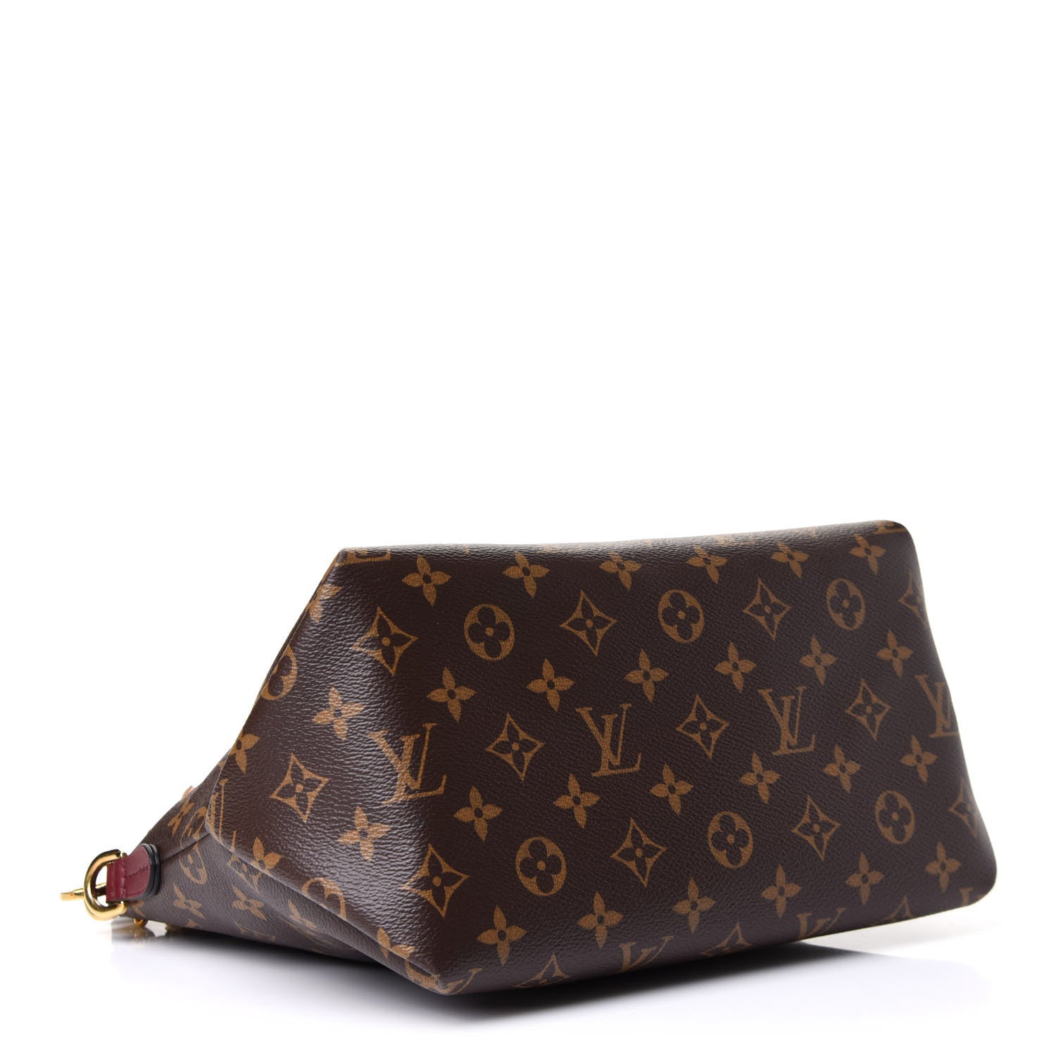 Louis Vuitton Monogram Beaubourg Hobo Mini Bordeaux Red Peach Safran Blue Jean Blue 4 of 10