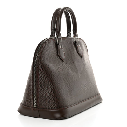 Louis Vuitton Epi Alma PM Moka 3 of 11