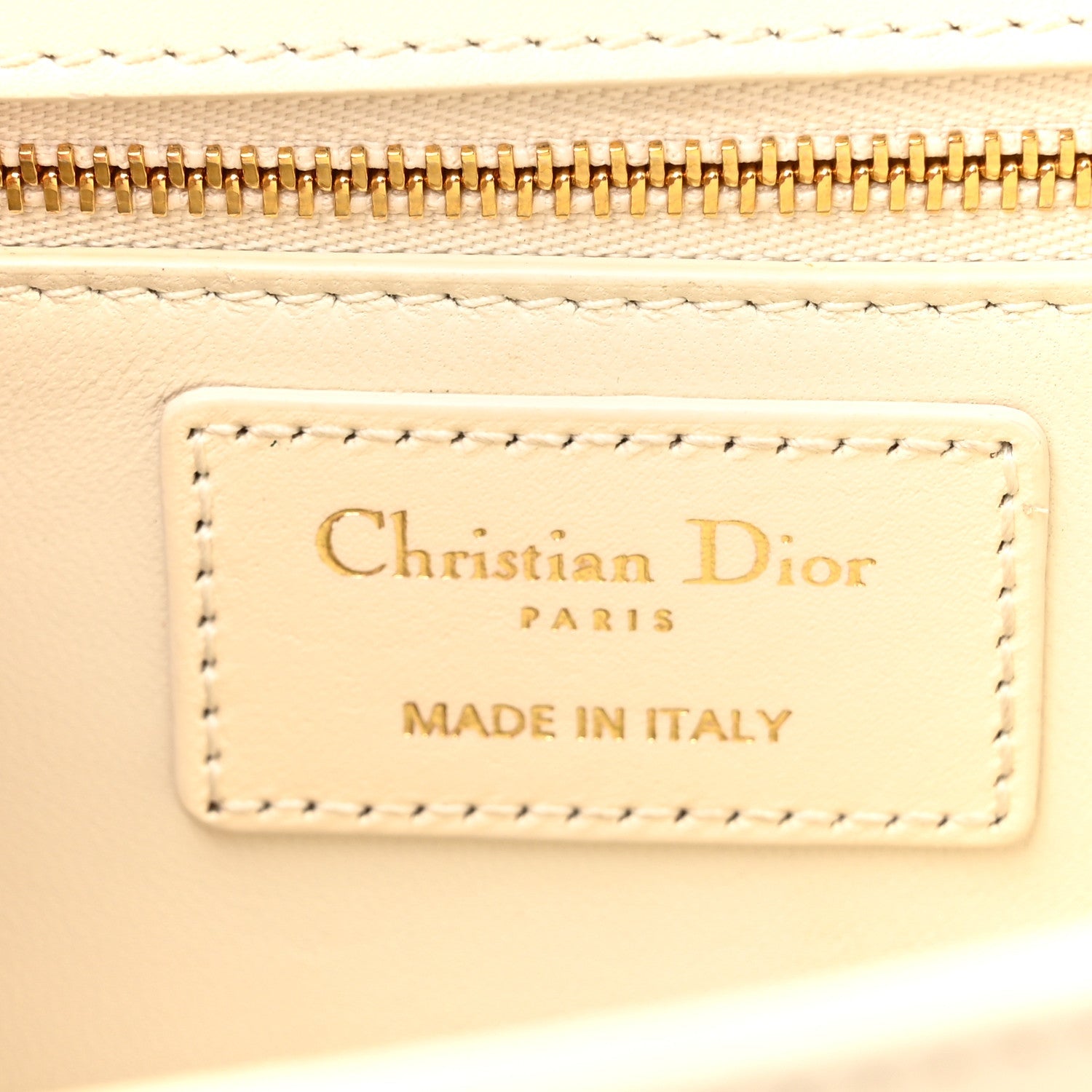 Christian Dior Grained Calfskin 30 Montaigne Flap Bag White 6 of 18