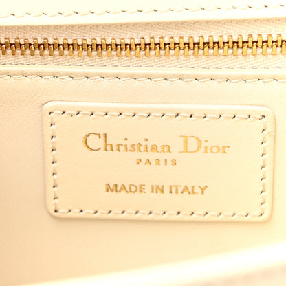 Christian Dior Grained Calfskin 30 Montaigne Flap Bag White 6 of 18