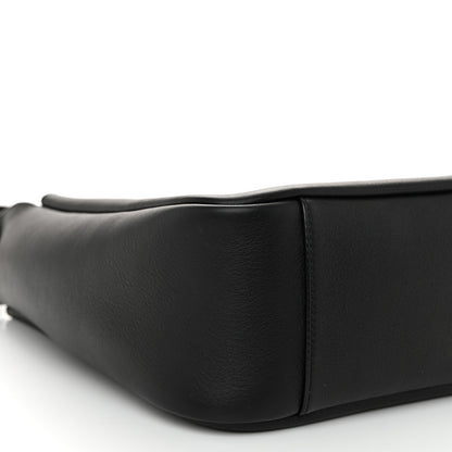 Saint Laurent Smooth Calfskin Small Le 5 A 7 Soft Hobo Black 8 of 9