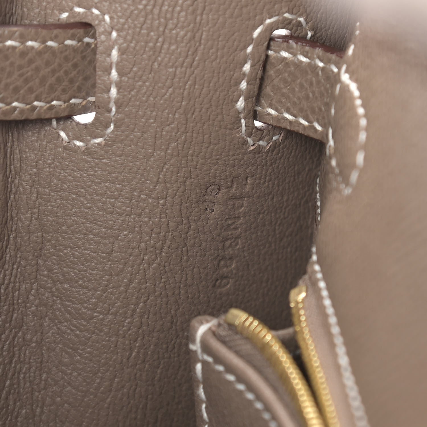 Hermes Epsom Kelly Sellier 25 Etoupe 7 of 11