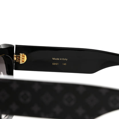 Louis Vuitton Acetate Blade Sunglasses Z1616W Black 6 of 8