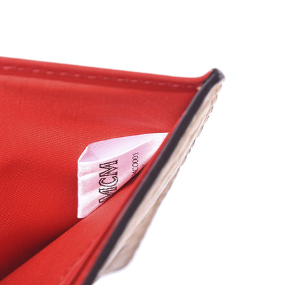 MCM Visetos ID Wallet Cognac Red 6 of 7