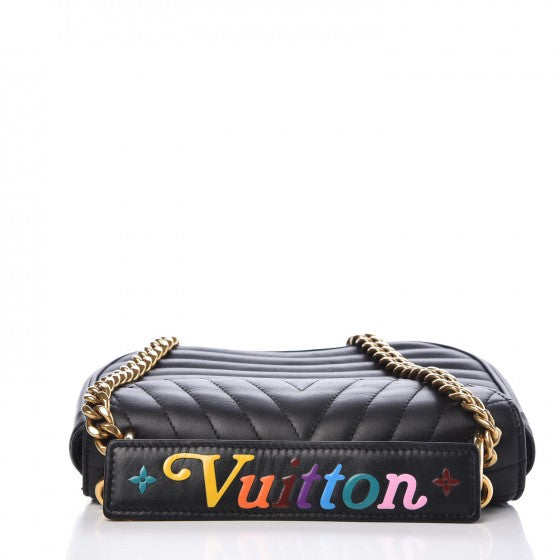 Louis Vuitton Calfskin New Wave Chain PM Black 7 of 7
