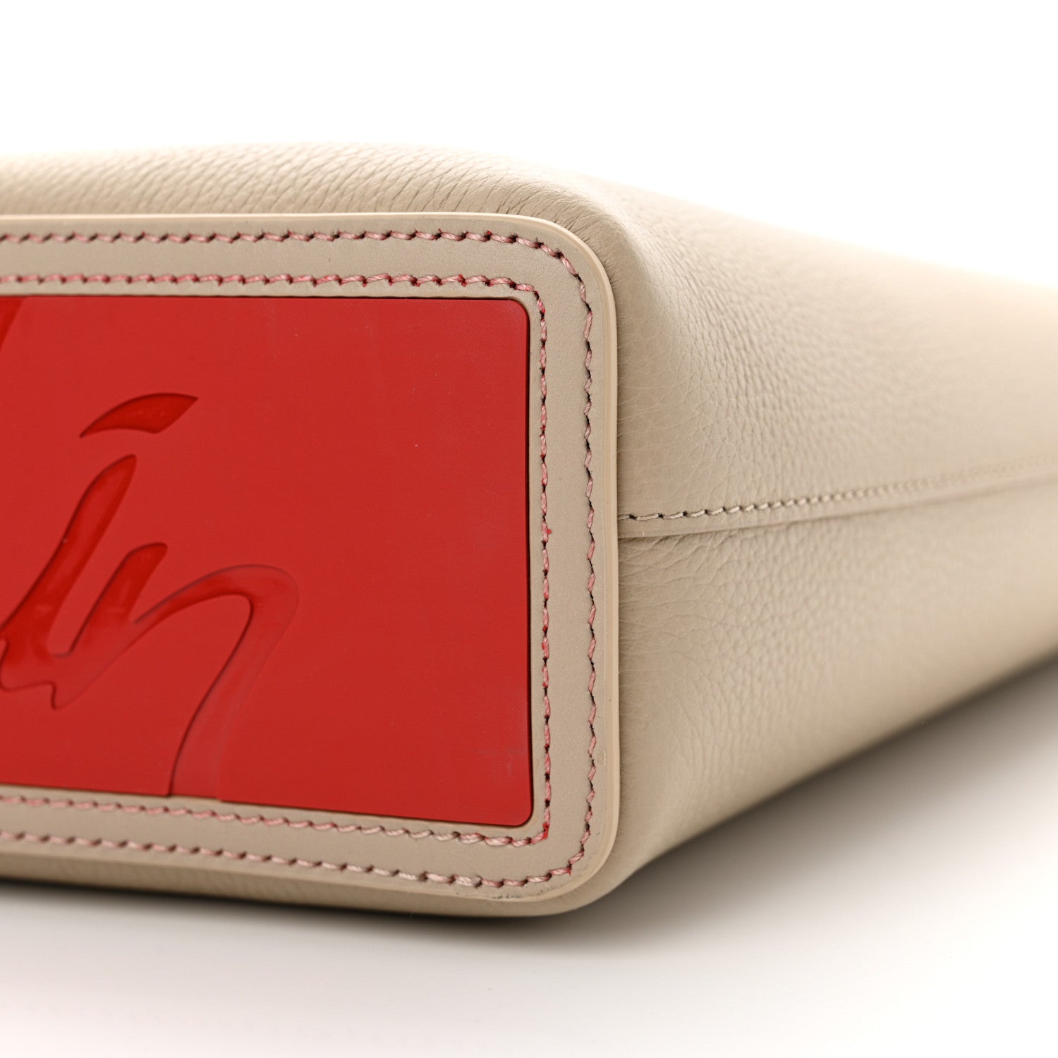 Christian Louboutin Calfskin Empire Spikes Cabata Tote Saharienne 10 of 11