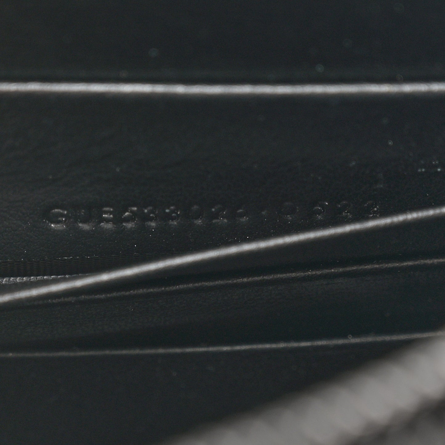 Calfskin Monogram Sunset Chain Wallet Black