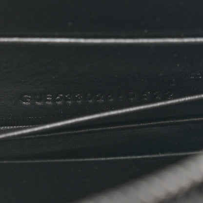 Saint Laurent Calfskin Monogram Sunset Chain Wallet Black 7 of 12