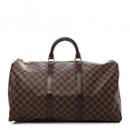 Louis Vuitton Damier Ebene Keepall 50 1 of 9