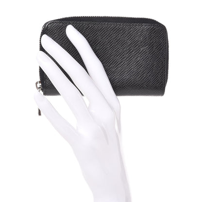 Louis Vuitton Taiga Zippy Coin Purse Vertical Black 2 of 6