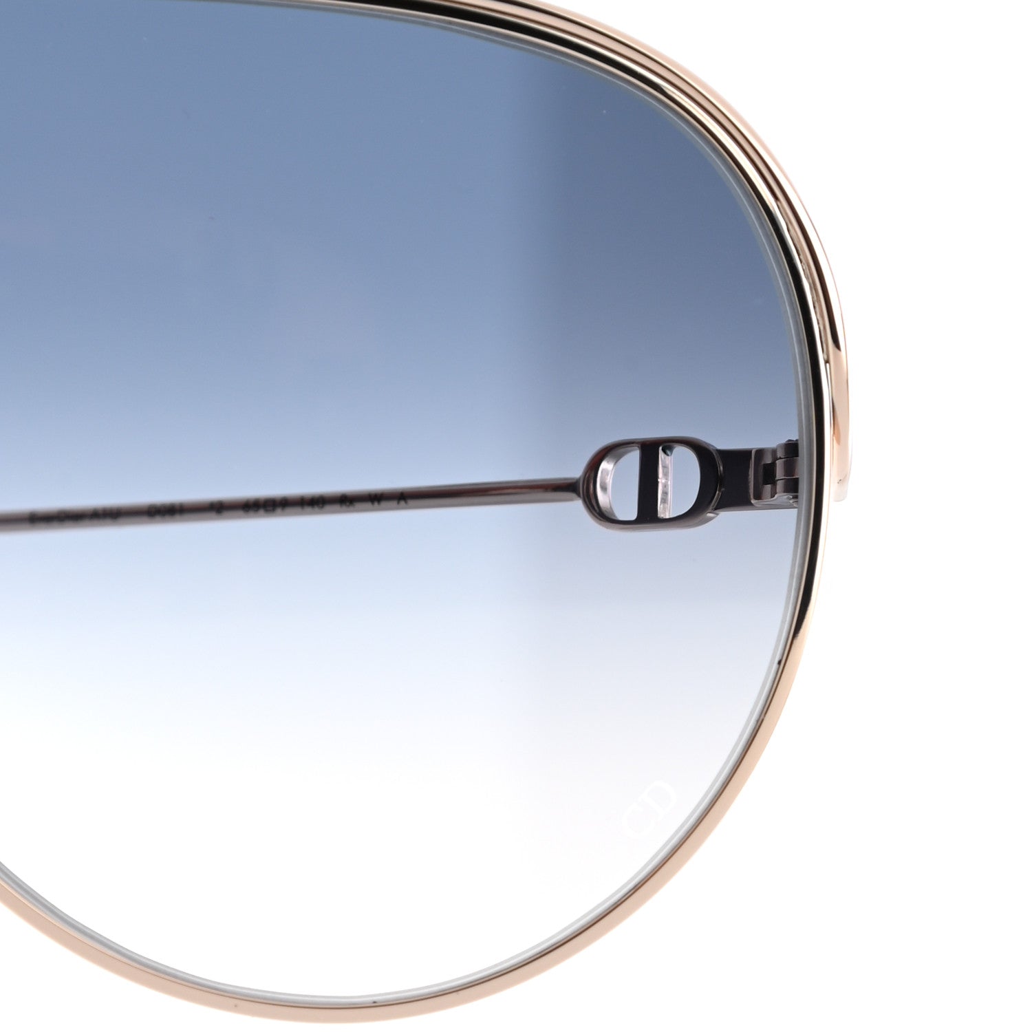 Christian Dior Metal EverDior Sunglasses Gold 8 of 9