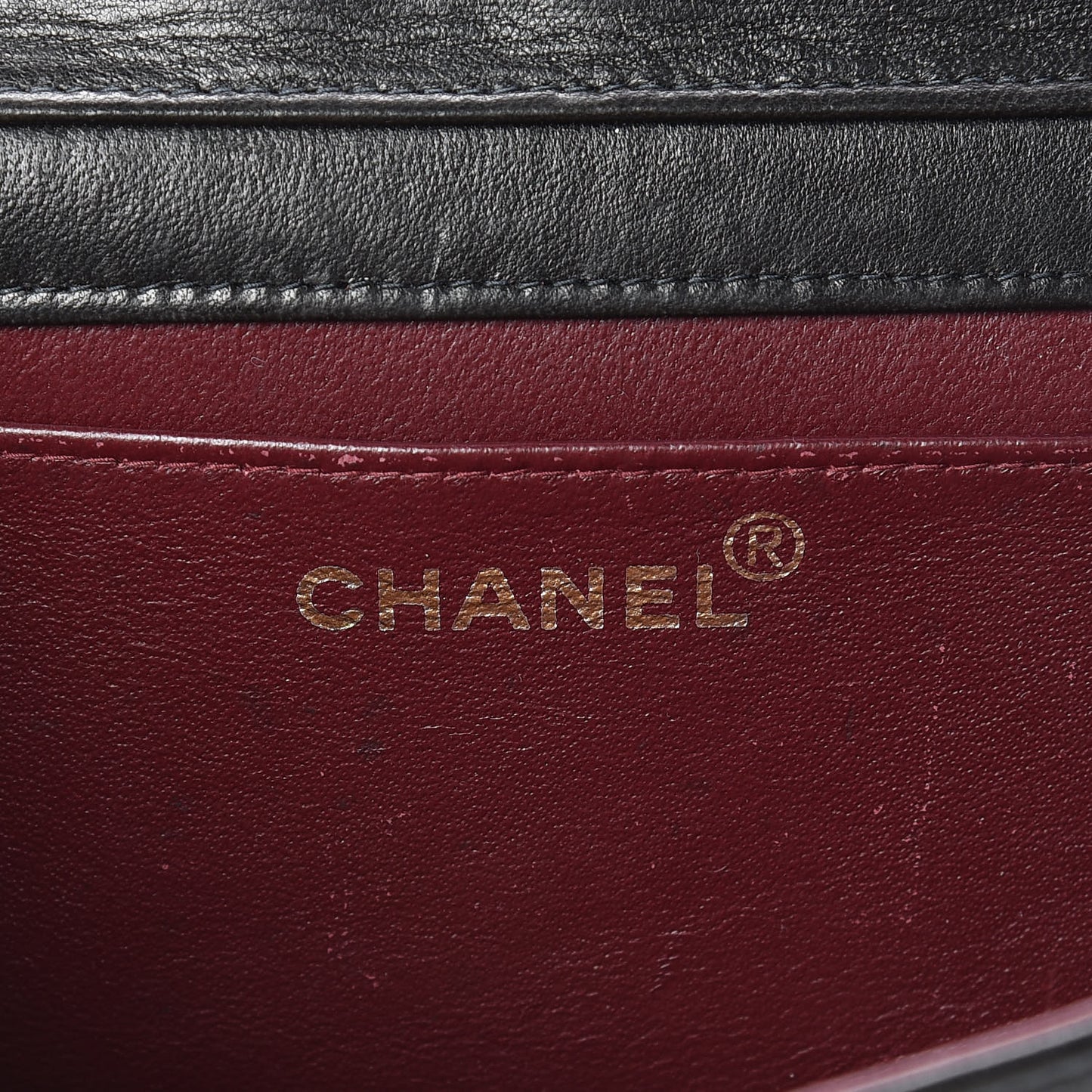 Lambskin Quilted Mini Flap Black