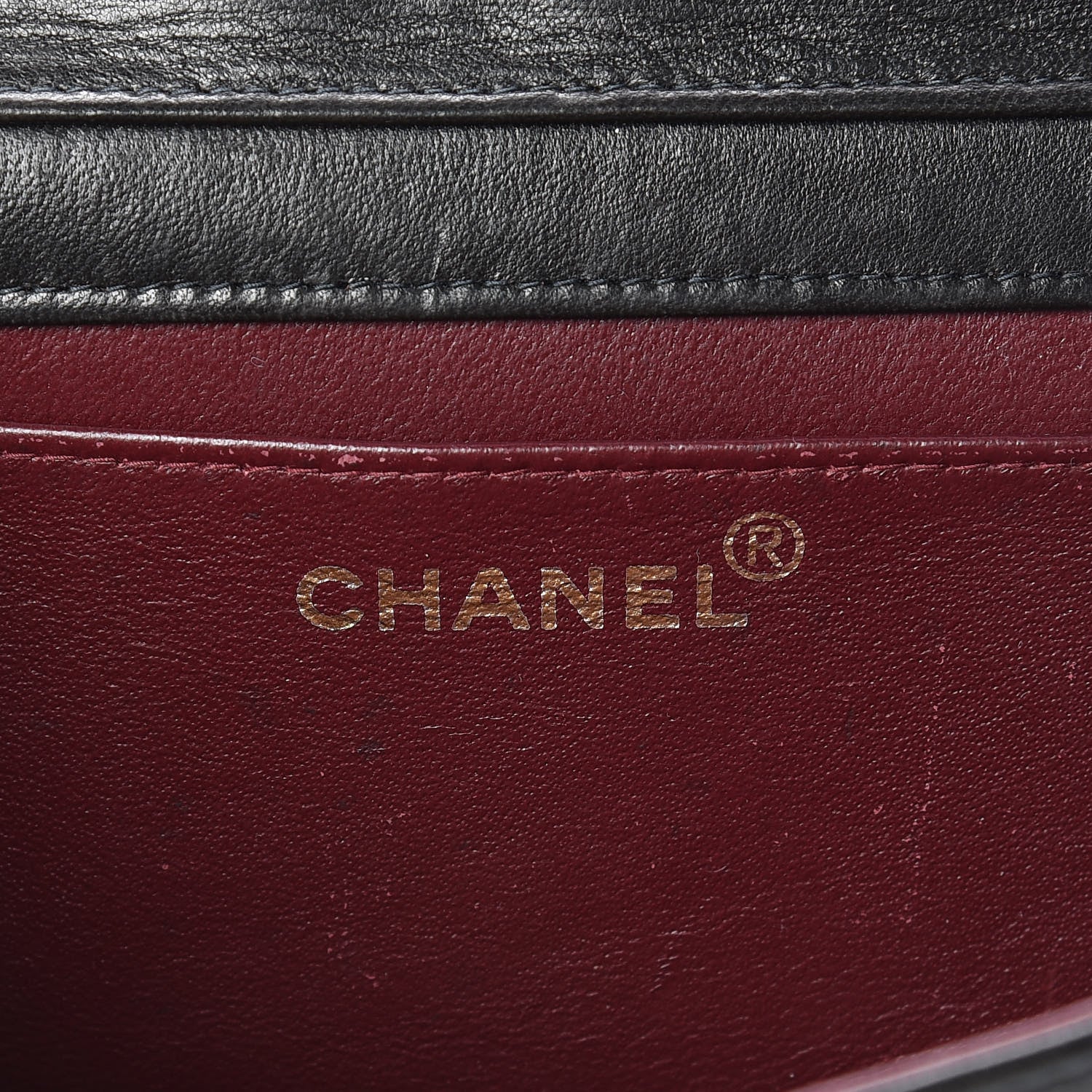Chanel Lambskin Quilted Mini Flap Black 8 of 14