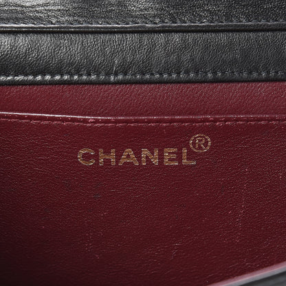 Chanel Lambskin Quilted Mini Flap Black 8 of 14