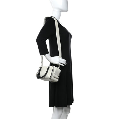 Delvaux Grained Calfskin Mini Cool Box Satchel Ivory 2 of 10
