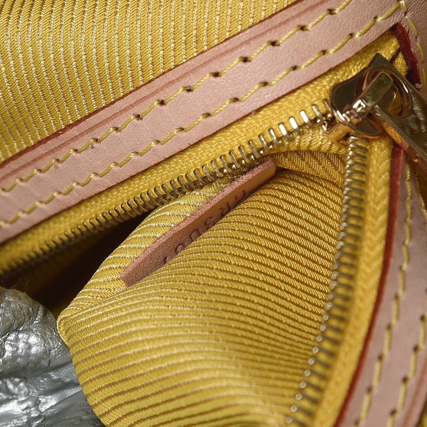 Louis Vuitton Jacquard Quilted Monogram Limelight Clutch GM Perle 6 of 7
