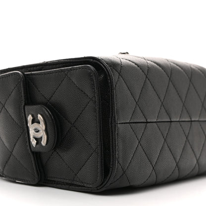 Chanel Caviar Quilted Mini Chanel 25 Handbag Black 9 of 10