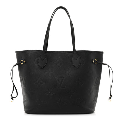 Louis Vuitton Empreinte Monogram Giant Neverfull MM Black 1 of 11