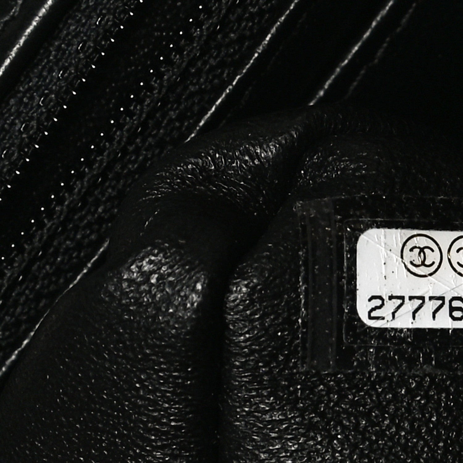 Chanel Lambskin Quilted Mini Rectangular Flap Black 6 of 12