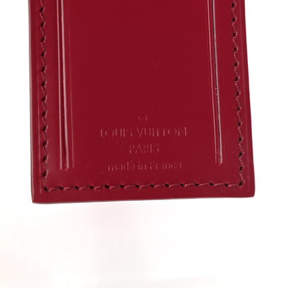 Louis Vuitton Calfskin Luggage Tag Fuschia 3 of 3
