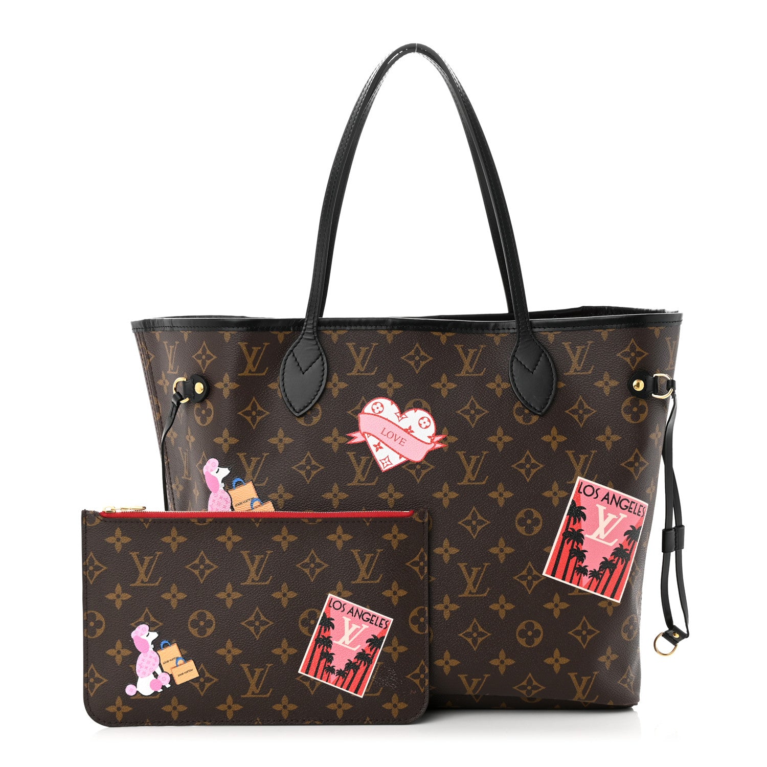 Louis Vuitton Monogram My LV World Tour Neverfull MM 1 of 11