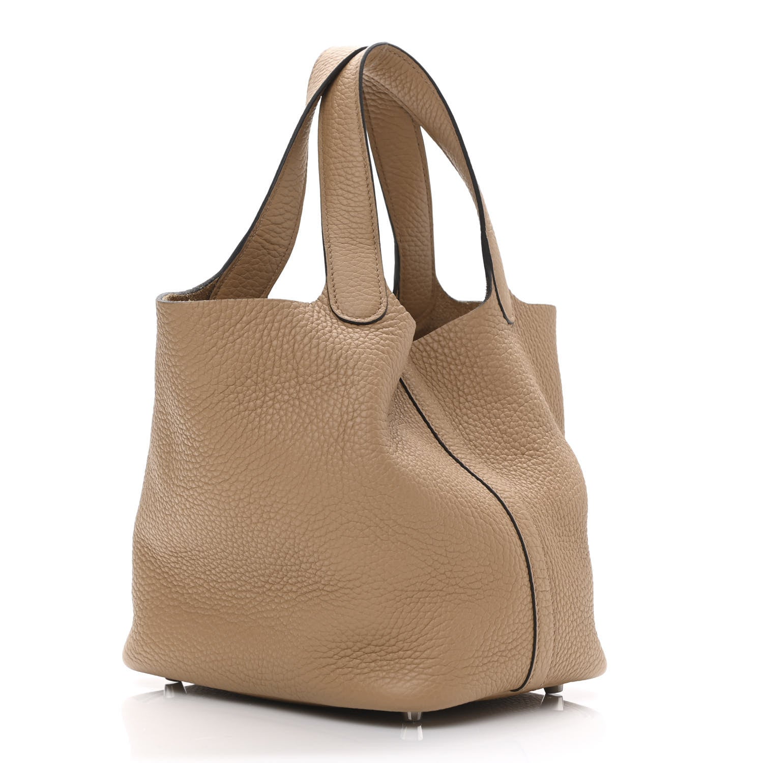 Hermes Taurillon Clemence Picotin Lock 18 PM Chai 3 of 10