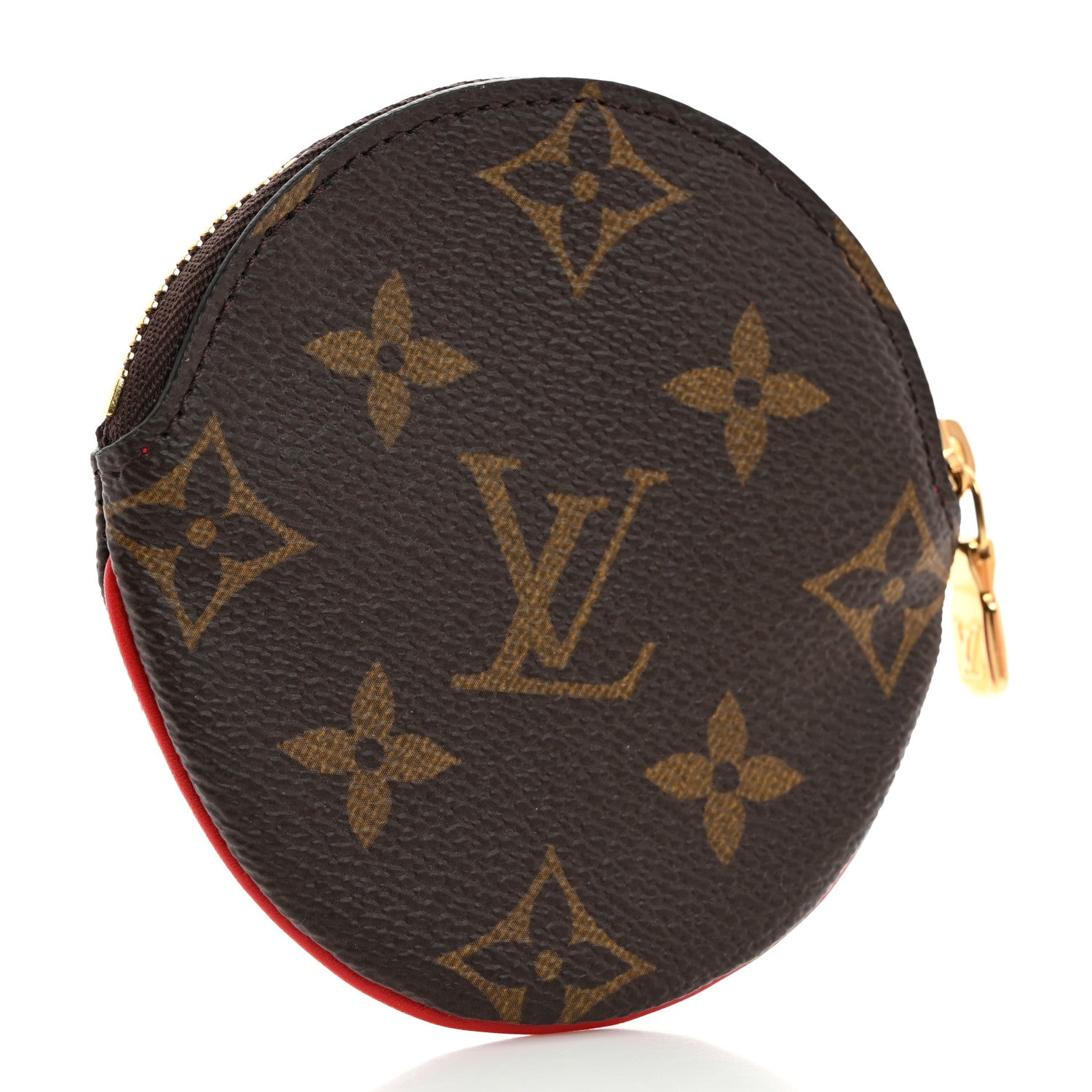Louis Vuitton Monogram 2020 Christmas Animation Bumper Cars Round Coin Purse Coquelicot 3 of 8