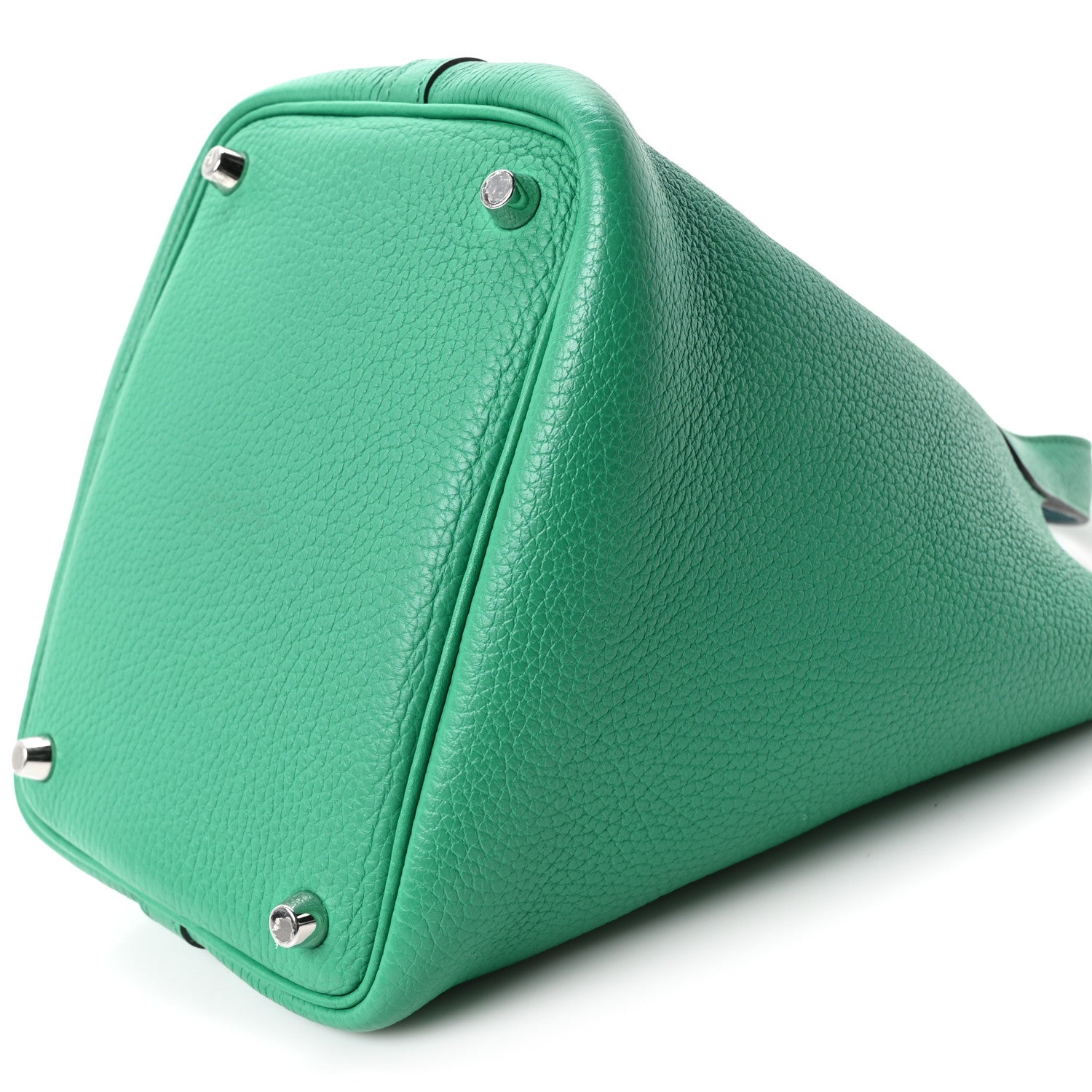 Hermes Taurillon Clemence Swift Eclat Picotin Lock 18 MM Menthe Vert Bosphore 10 of 10