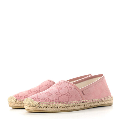 Gucci Monogram Espadrilles 37 Soft Pink 3 of 9