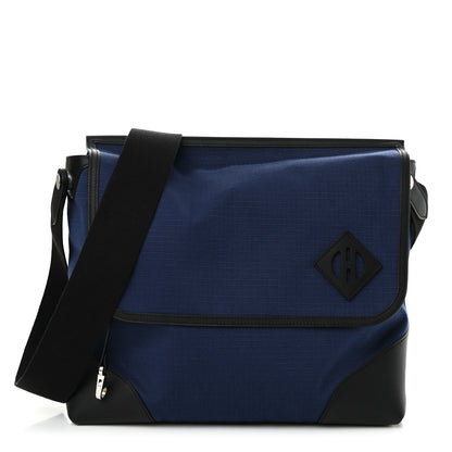 Hermes Bivoac Canvas Swift Allback Messenger Bag Bleu Saphir Black 1 of 10