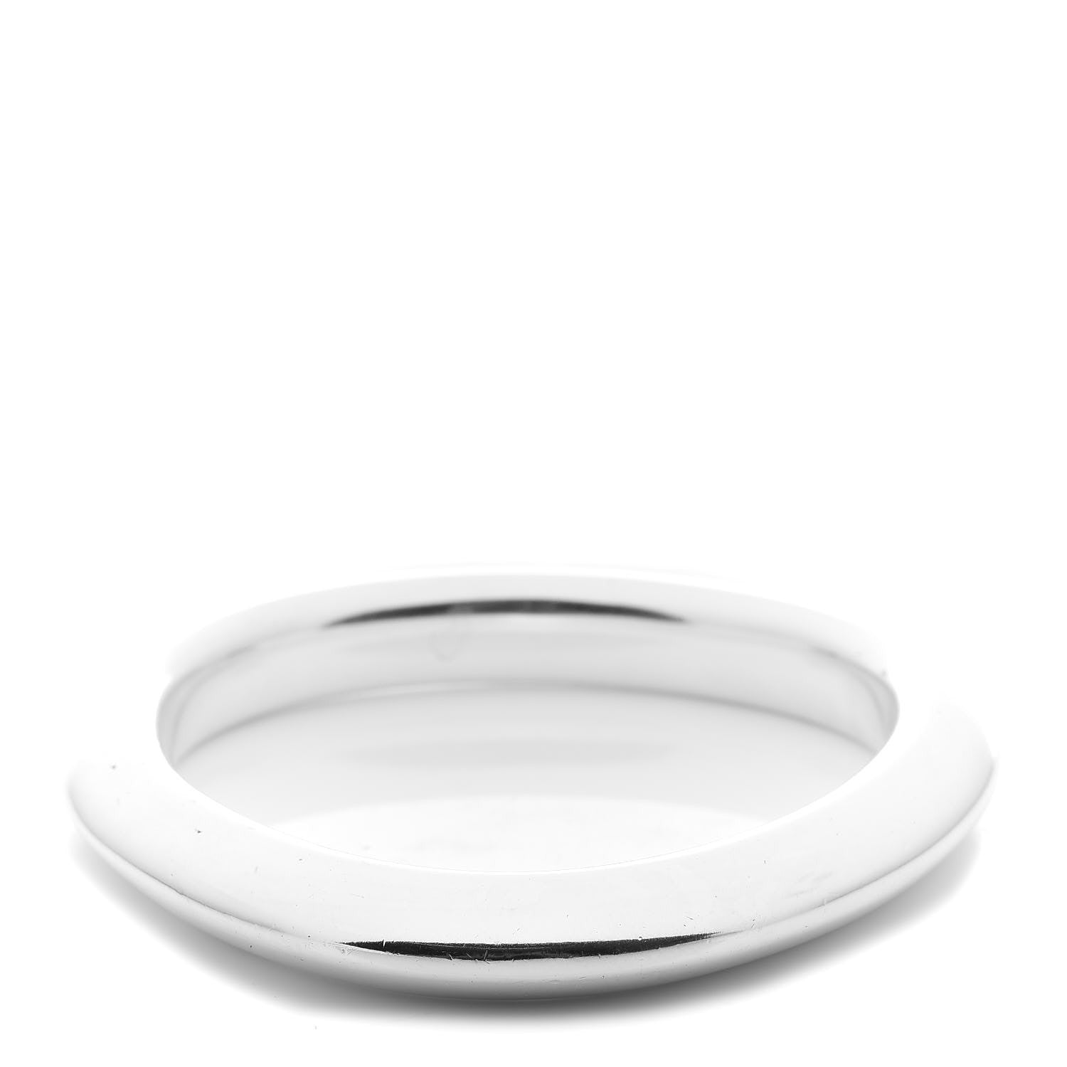 Hermes Sterling Silver Triangle Bangle Bracelet SH 3 of 4