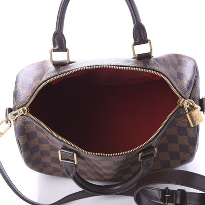Louis Vuitton Damier Ebene Speedy Bandouliere 30 5 of 11