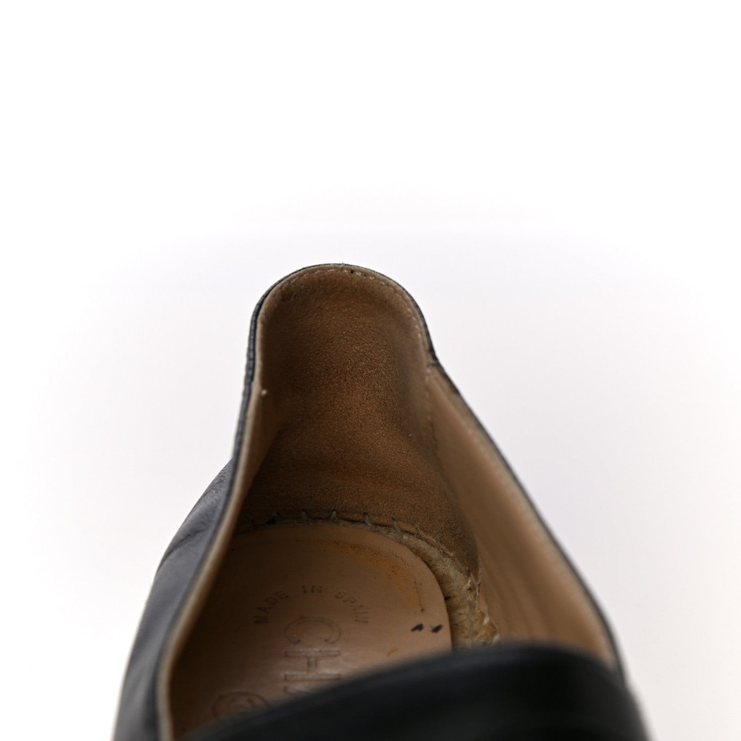 Chanel Lambskin CC Espadrilles 37 Black 15 of 19