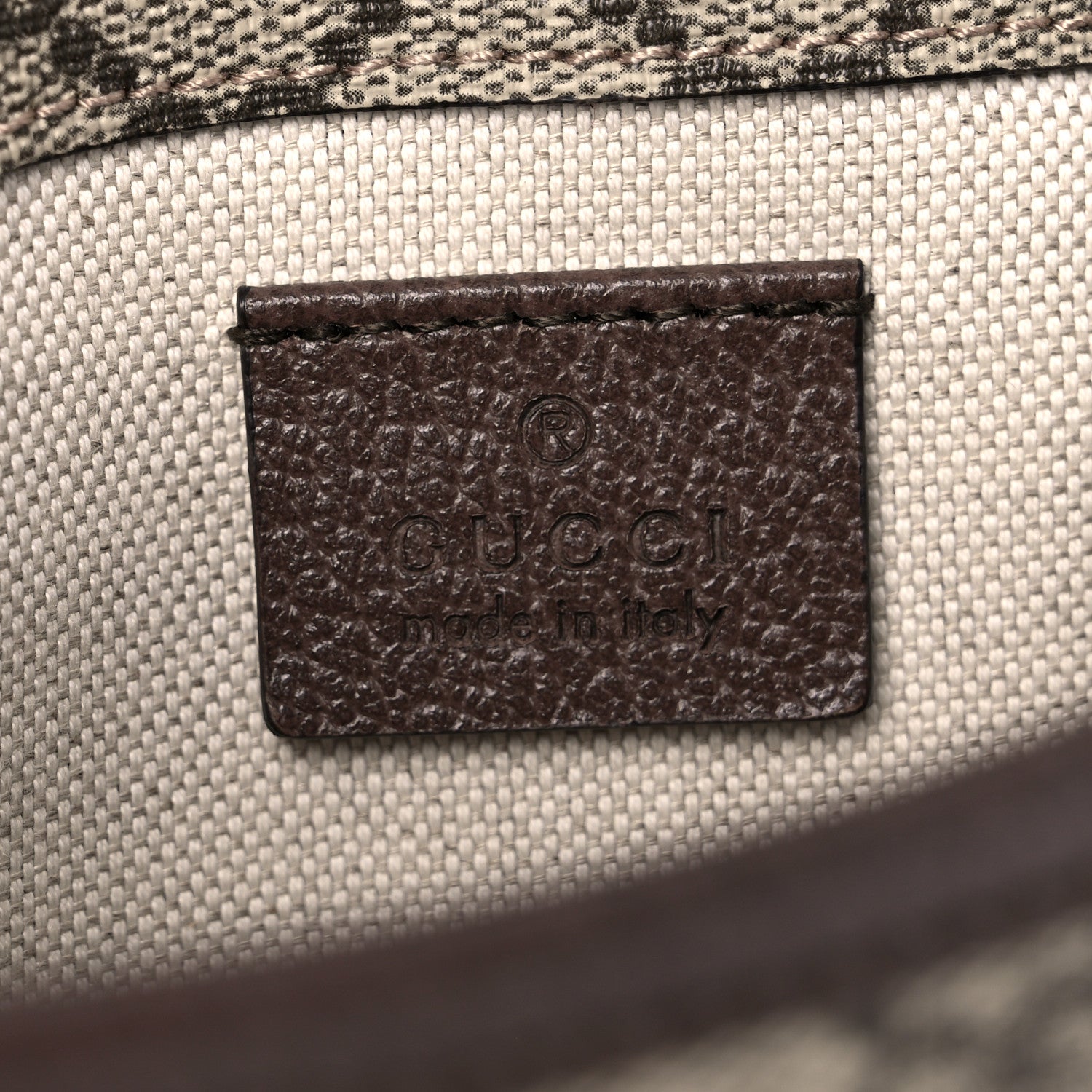 Gucci GG Supreme Monogram Neo Vintage Web Belt Bag Brown 6 of 11