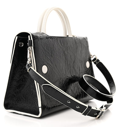 Christian Dior Crinkled Calfskin Medium Diorever Flap Black 3 of 15