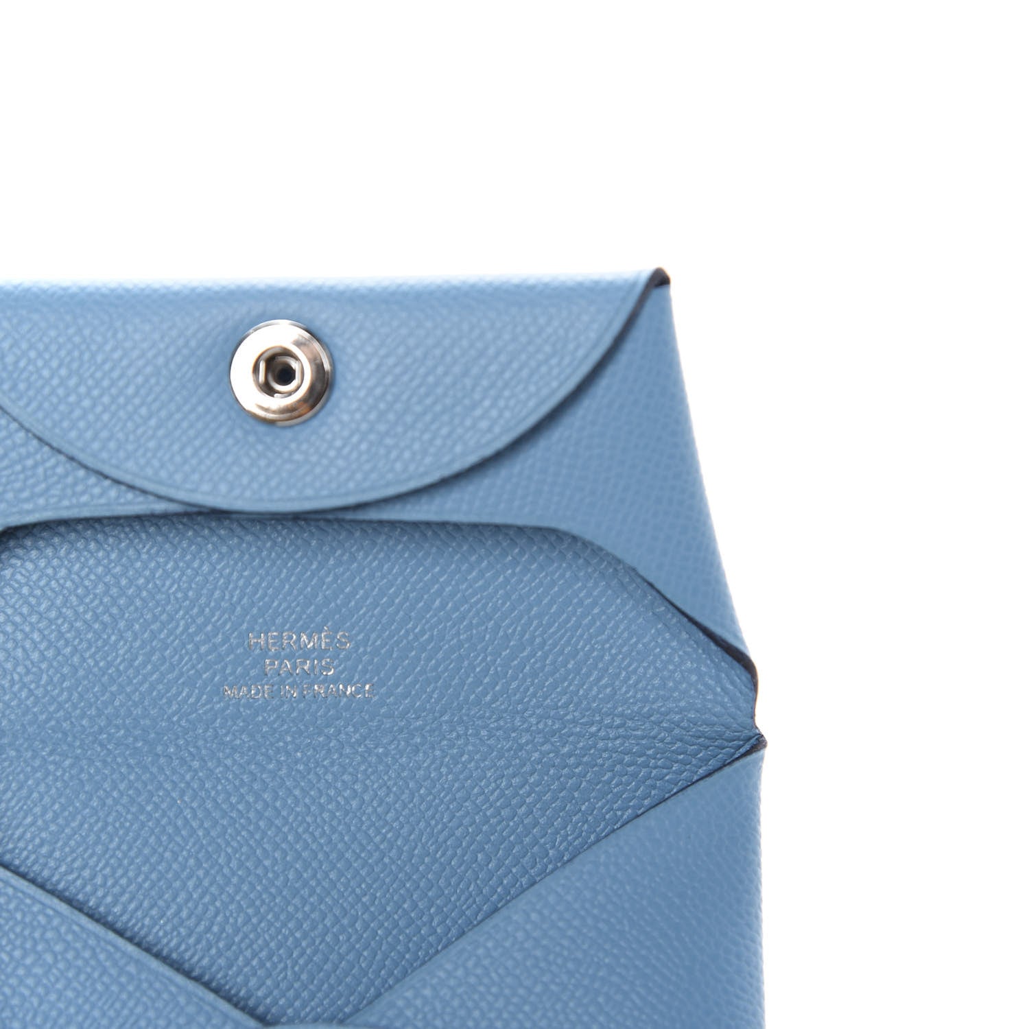 Hermes Epsom Bastia Coin Purse Bleu Du Nord 6 of 8