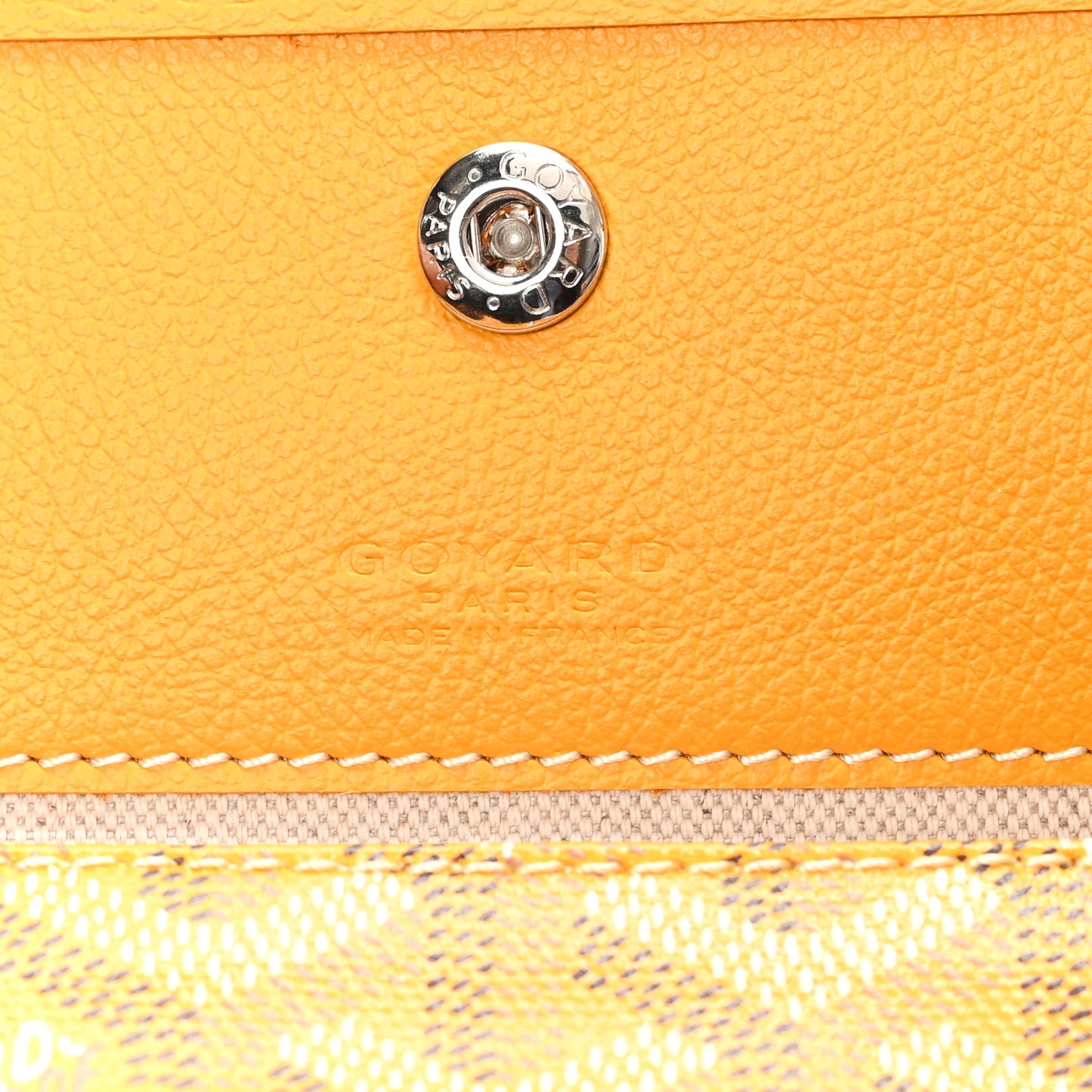 Goyardine Saint Louis PM Yellow