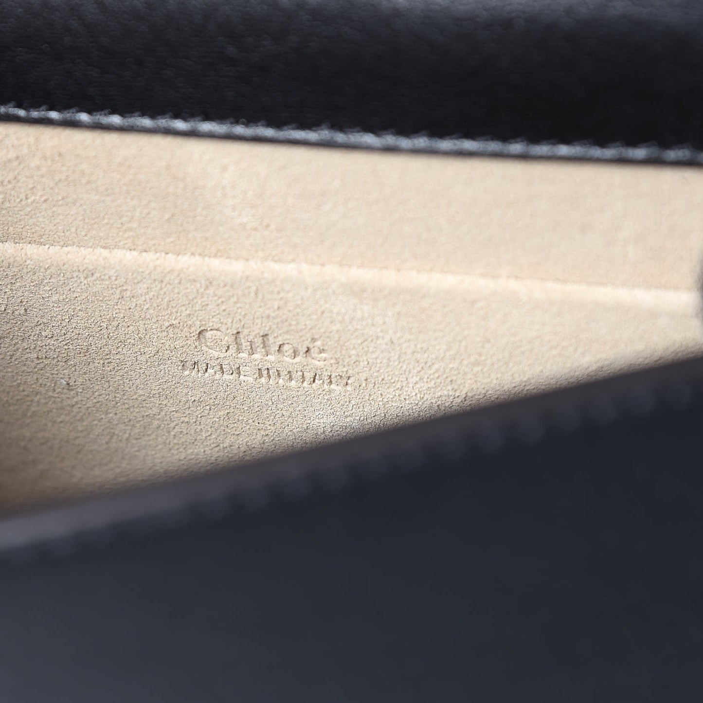 Calfskin Small Nile Bracelet Bag Black