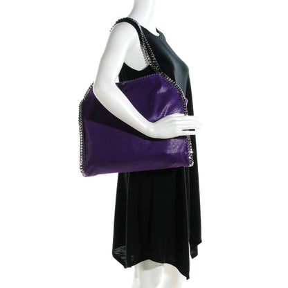Stella McCartney Shaggy Deer Small Falabella Tote Bright Purple 2 of 8