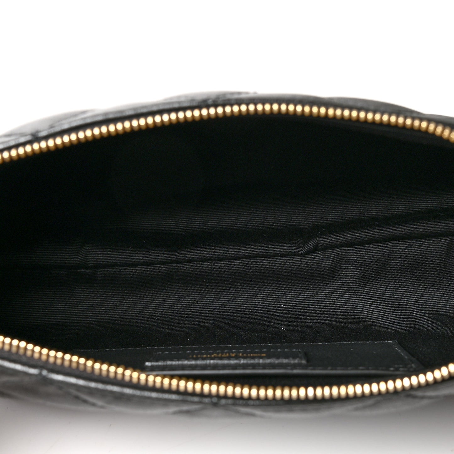 Lambskin Quilted Maxi Icare Shopping Tote Black