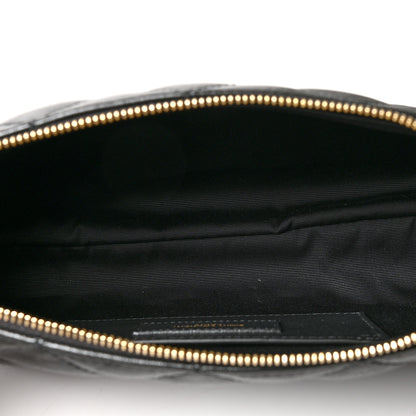 Saint Laurent Lambskin Quilted Maxi Icare Shopping Tote Black 7 of 11