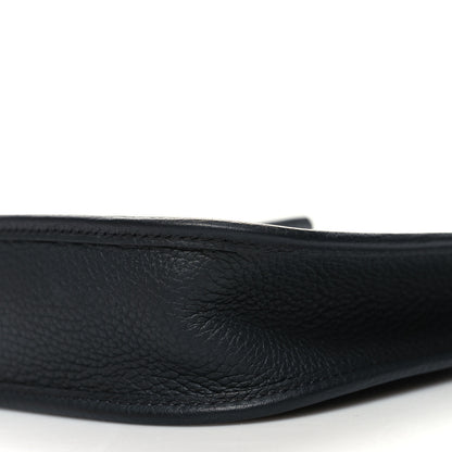 Hermes Taurillon Clemence Evelyne TPM Black 10 of 11