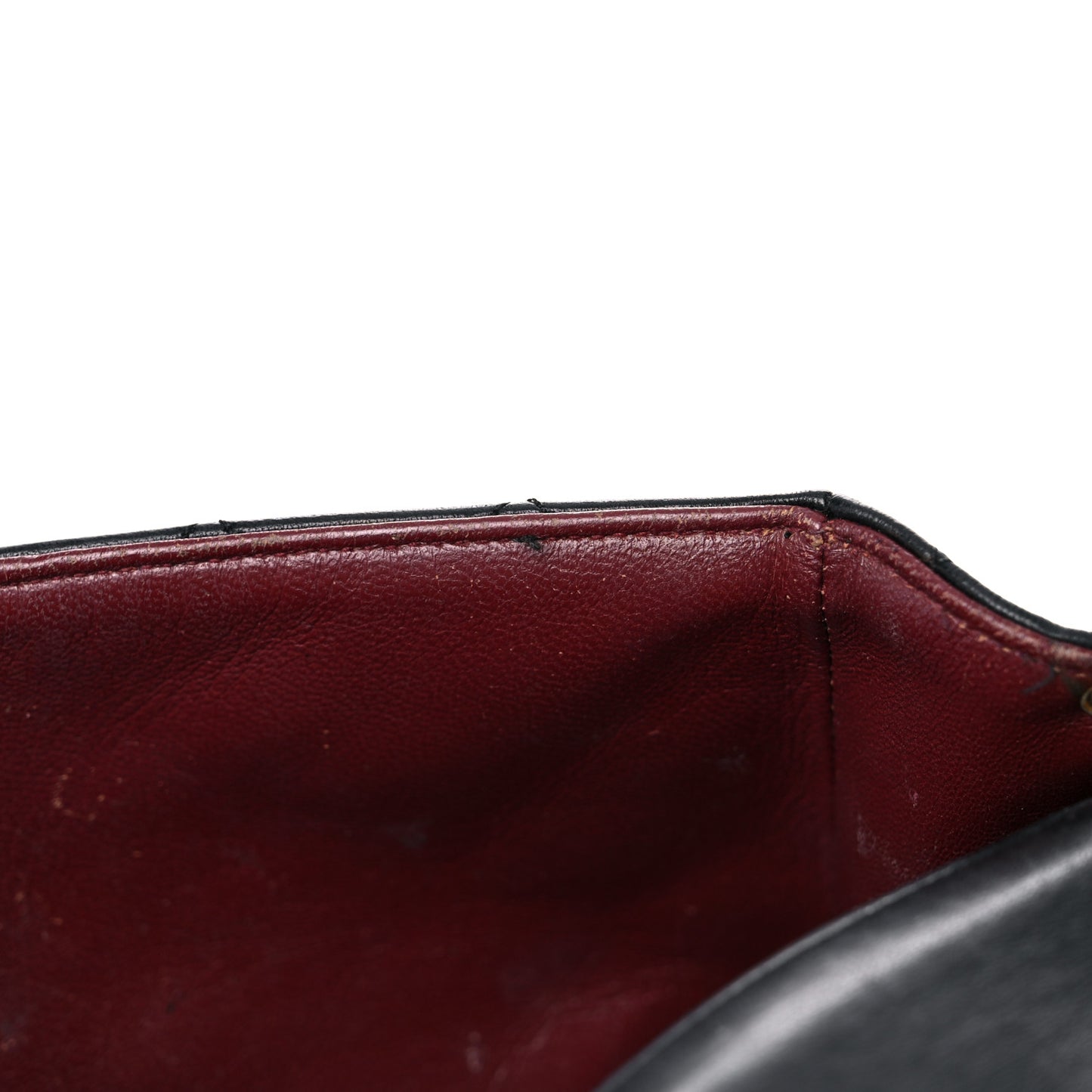 Lambskin Quilted Small Single Flap Black