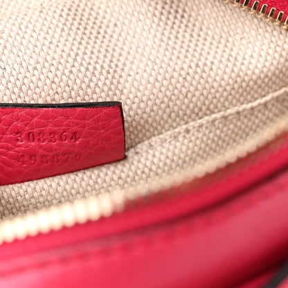 Gucci Pebbled Calfskin Small Soho Disco Bag Pink 7 of 11