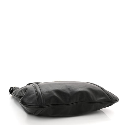 Gucci Calfskin Medium Britt Hobo Black 3 of 10