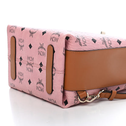 MCM Visetos Small Essential Backpack Soft Pink 8 of 8