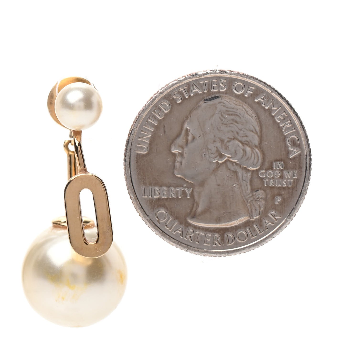 Pearl My ABCDior O Tribale Earring Gold