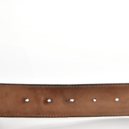 Gucci Calfskin Web Interlocking G Belt 90 36 Black 8 of 11