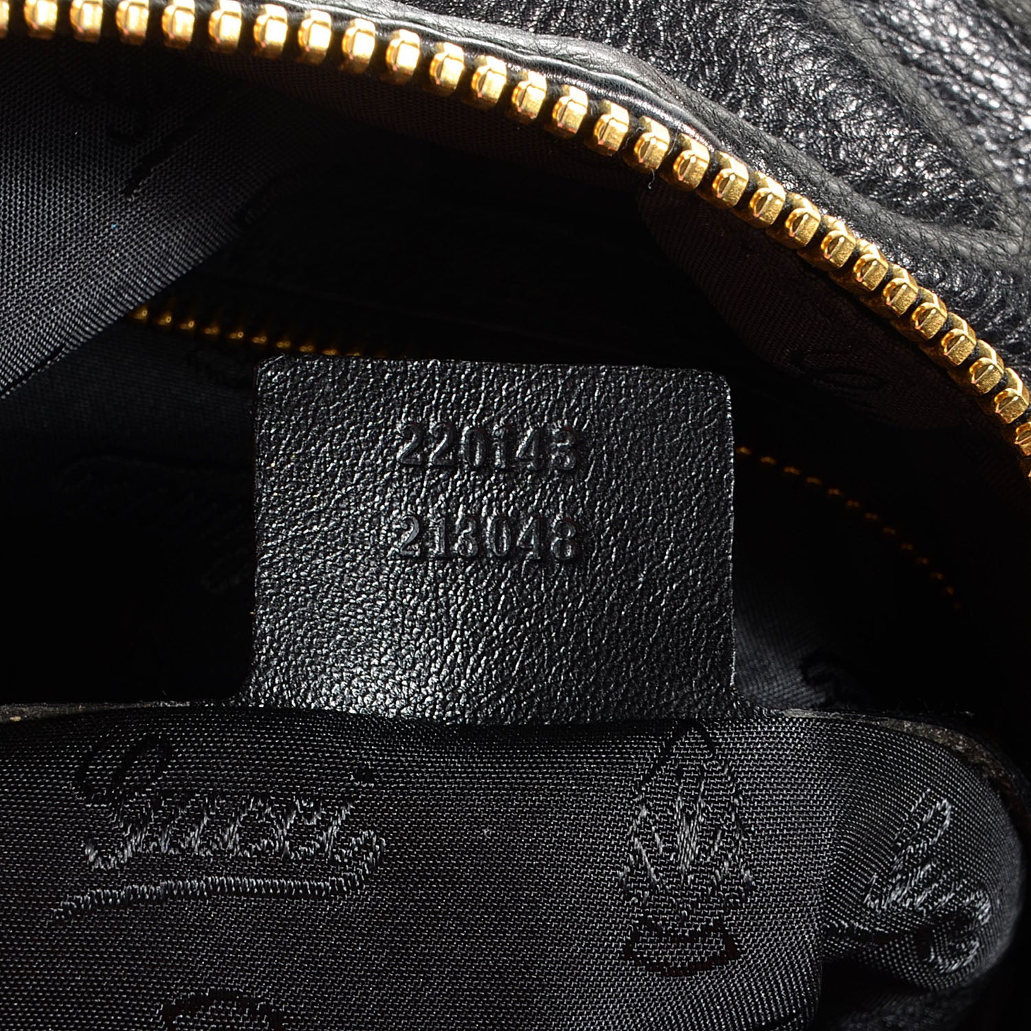 Gucci Leather Medium Darwin Convertible Backpack Black 7 of 7