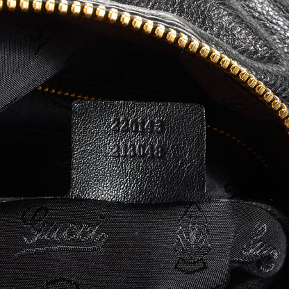 Gucci Leather Medium Darwin Convertible Backpack Black 7 of 7